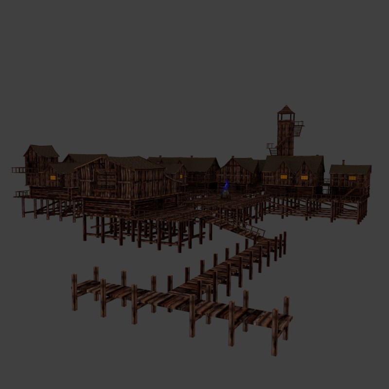 Village on stilts preview image 1