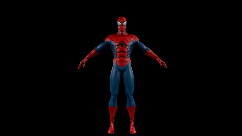 Blend Swap | Amazing Spiderman Rigged V2