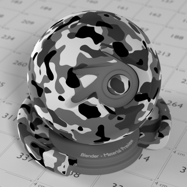 Camouflage Material for Cycles preview image 3