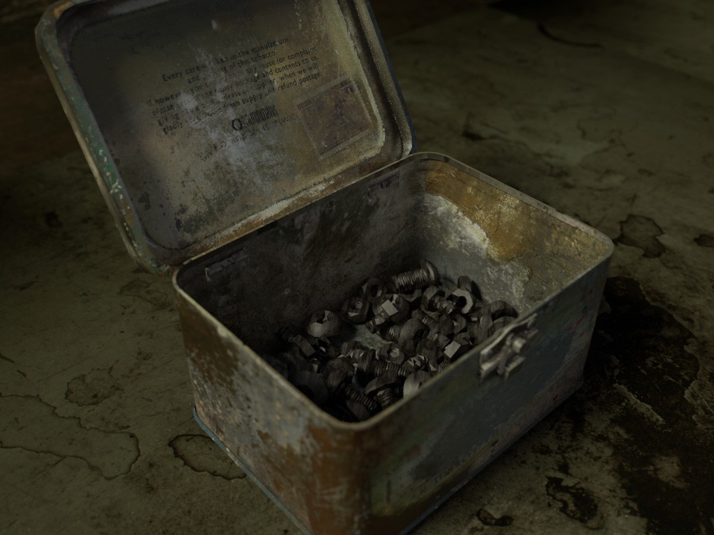 Old iron tin preview image 1