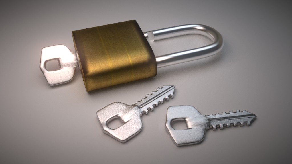 Padlock (Cycles) preview image 1