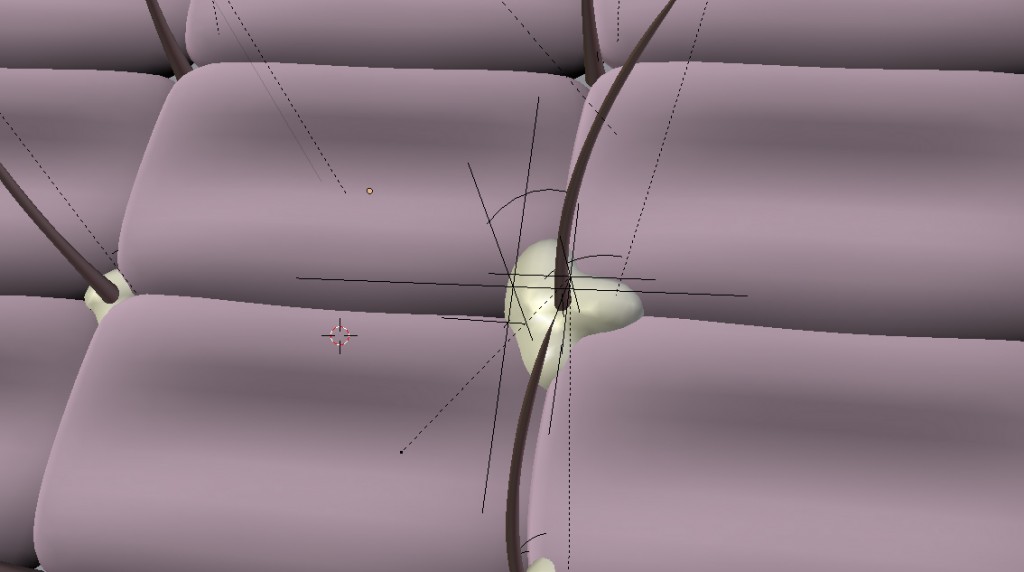 Skin cell-sebum on skin preview image 2