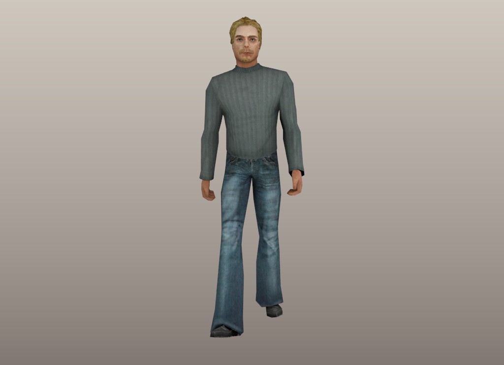 Lowpoly man preview image 1