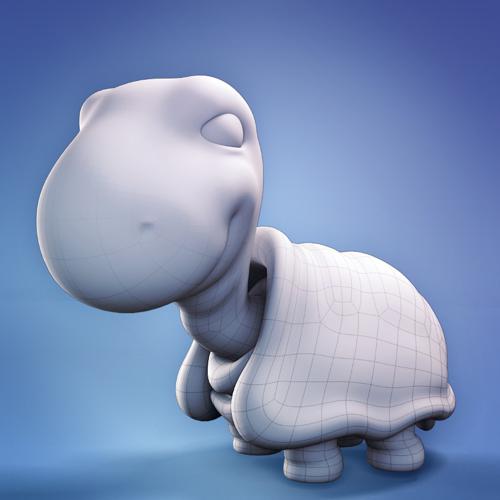 Turtle w/ Basic Rig preview image