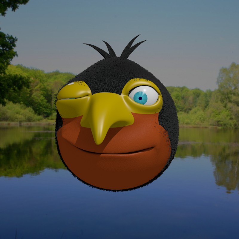 Choucas speaking face preview image 1