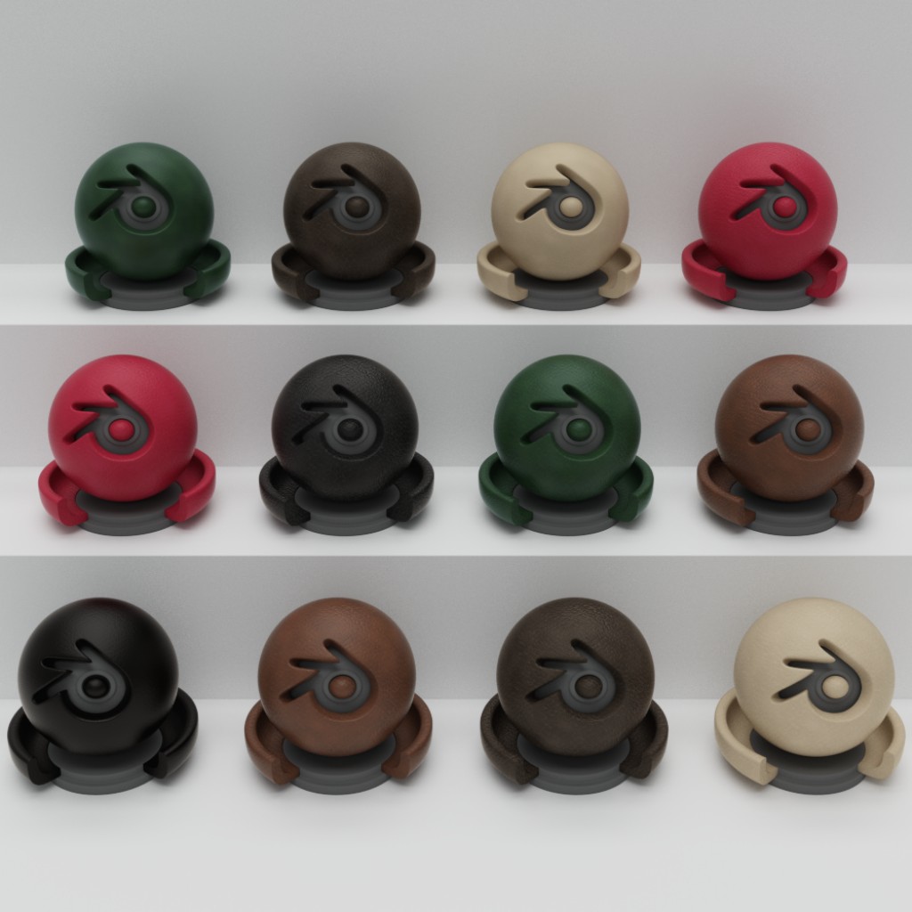 Leather Material for Cycles preview image 1