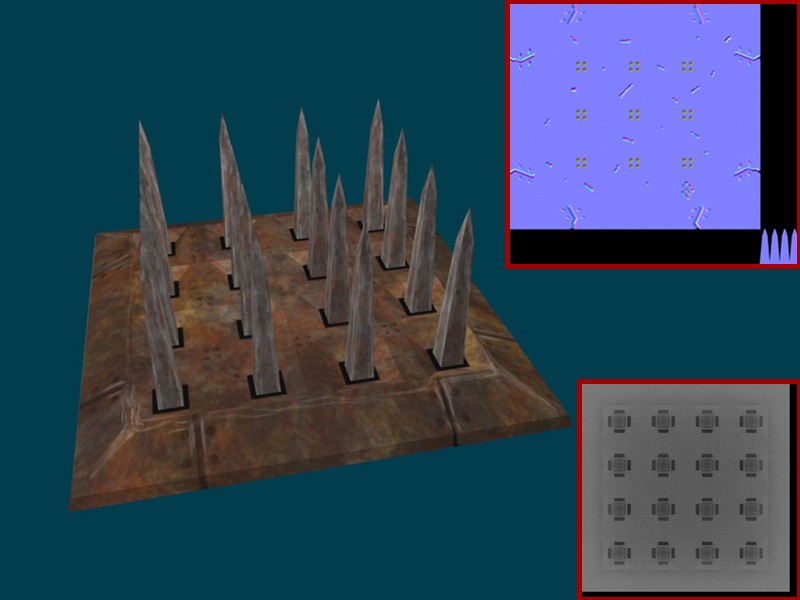 Spyke trap Low poly preview image 3