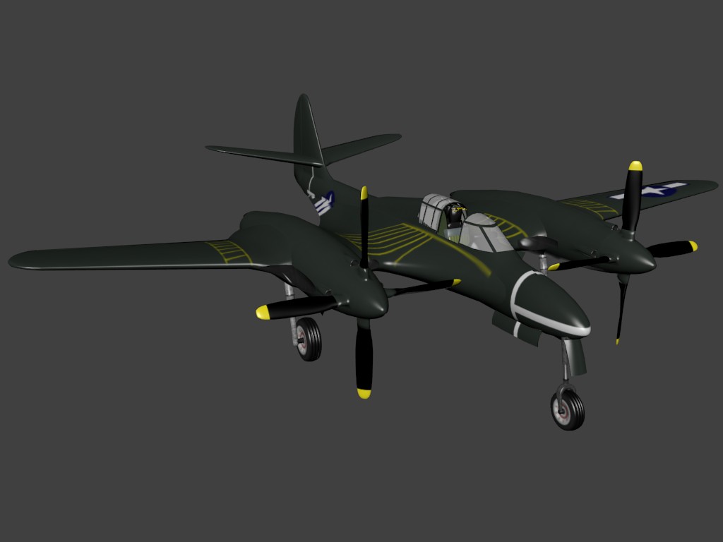 McDonnell XP-67 "Bat" preview image 1