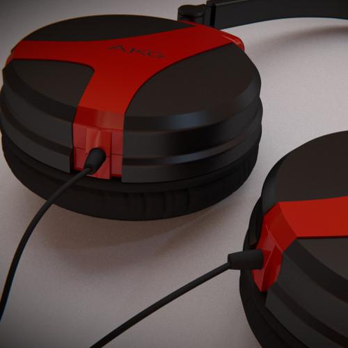 AKG-518 Headphones preview image