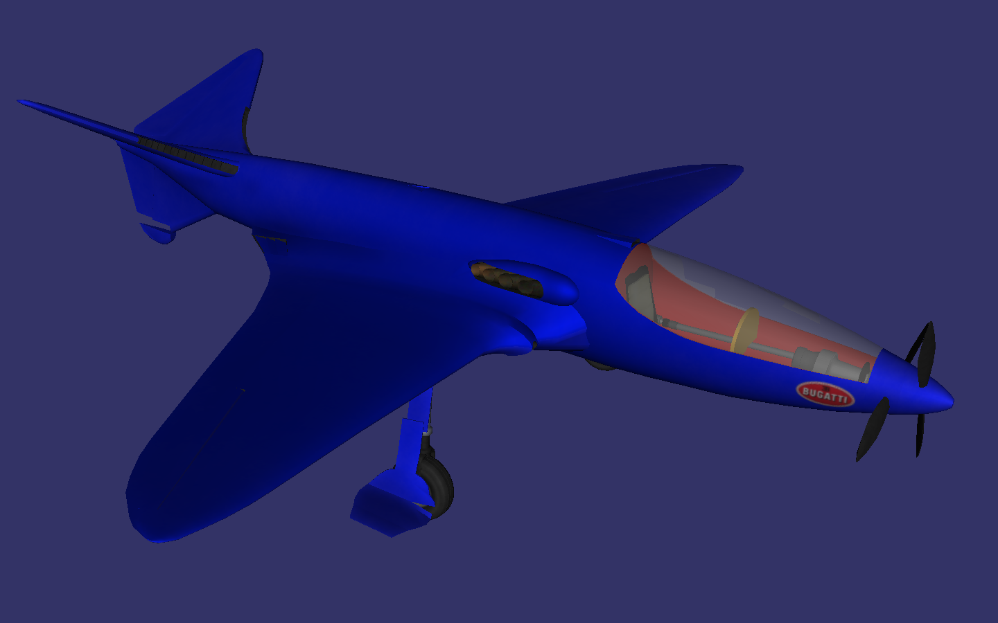 Bugatti Model 100P preview image 1