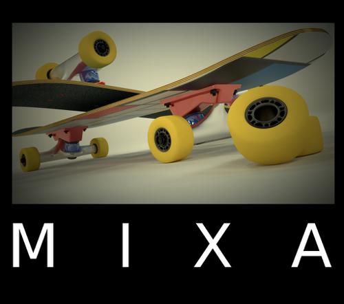 Mondrian skate preview image