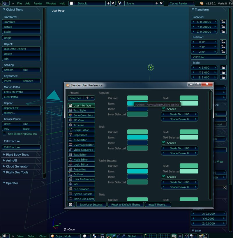 Deep Sea Diver Theme preview image 1