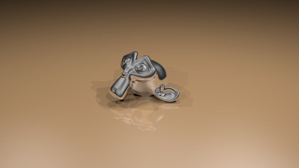 Monkey reflective without cycles preview image 1