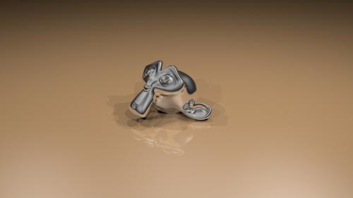 Monkey reflective without cycles preview image