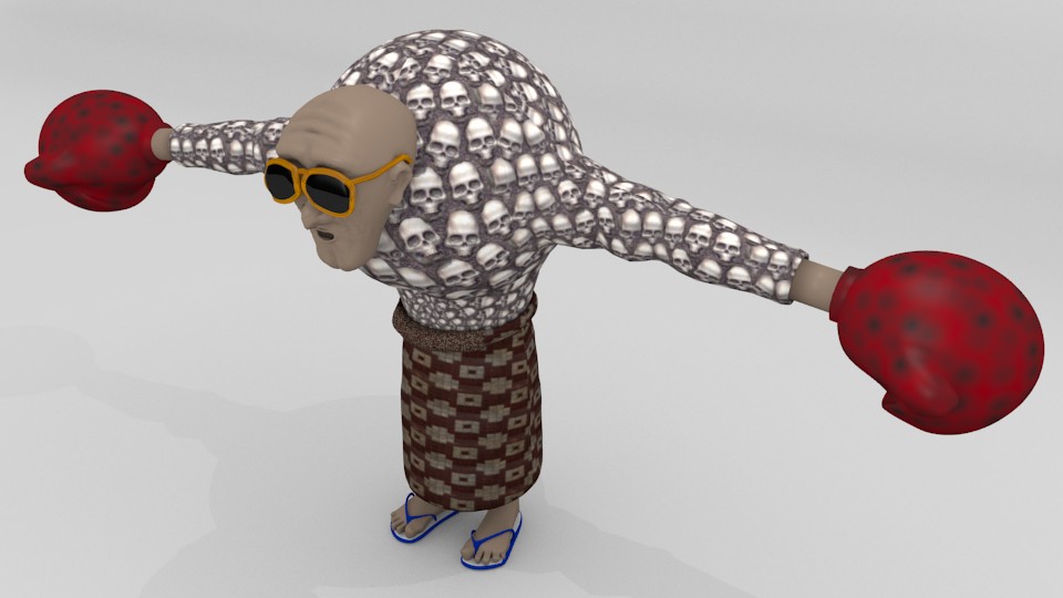 Si Kakek Macho "Citayam Traditional Boxer Legend" preview image 3