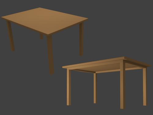 Mesa sin Texturas preview image