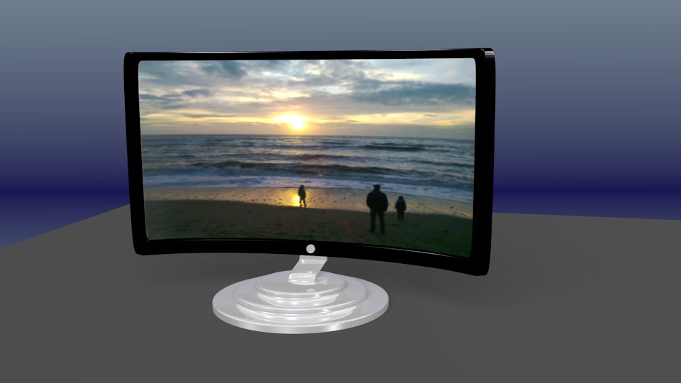Curved Vintage OLED preview image 2