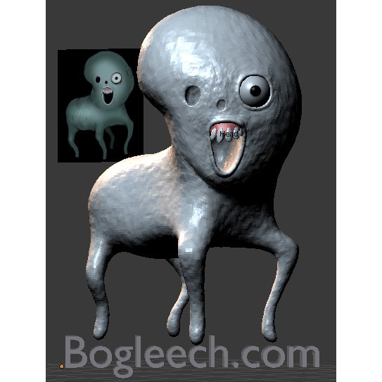 Bogleech Dream Statue preview image 1