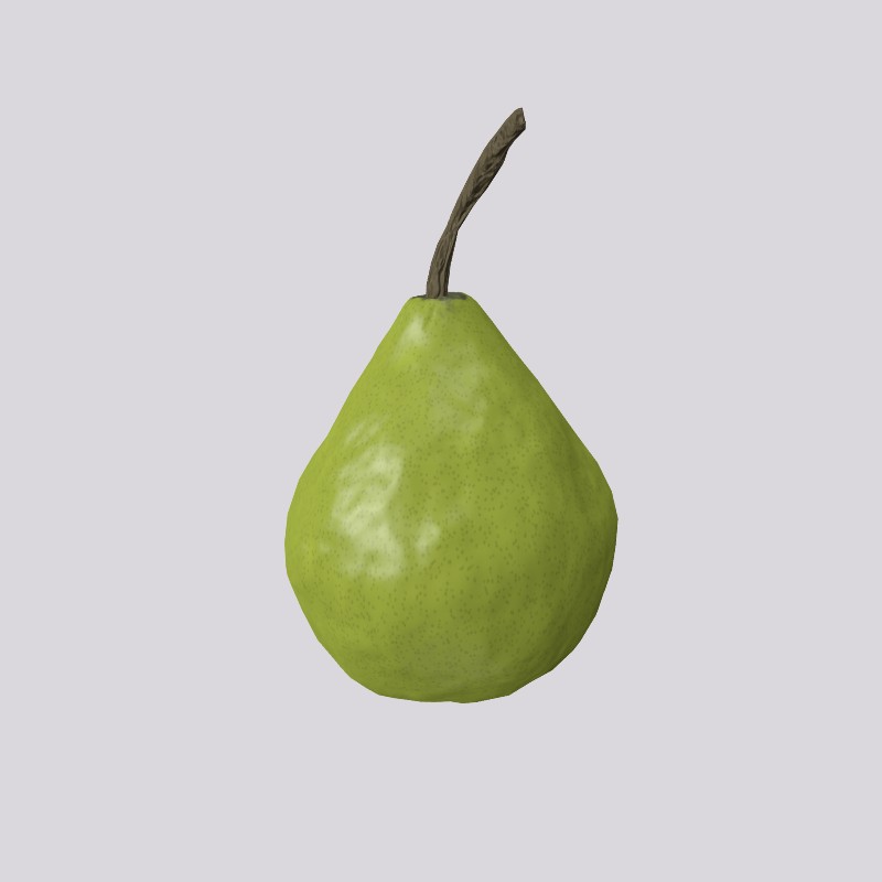 Pear Series: Lowpoly setup preview image 1
