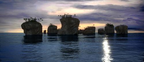 Tropical Island Scene preview image