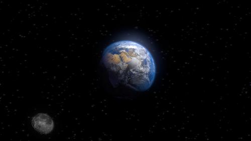 Earth and Moon preview image
