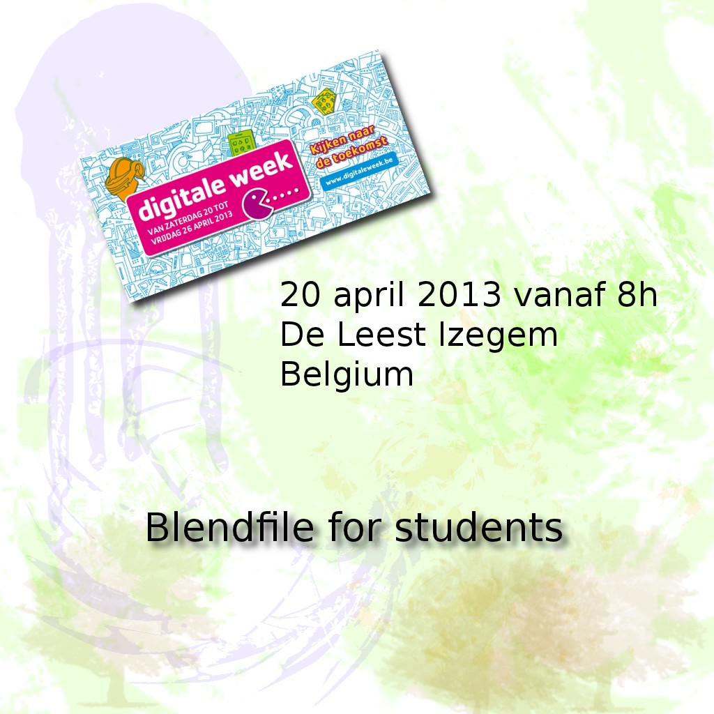 Digitale week blend file preview image 1