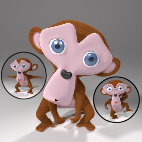 Suzanne(Rigged) preview image