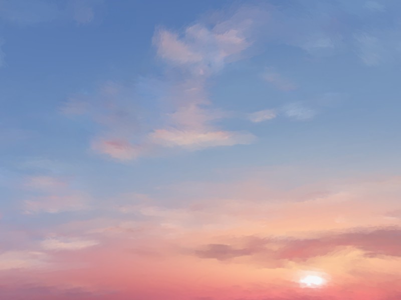 Skydome with oil paint texture preview image 1