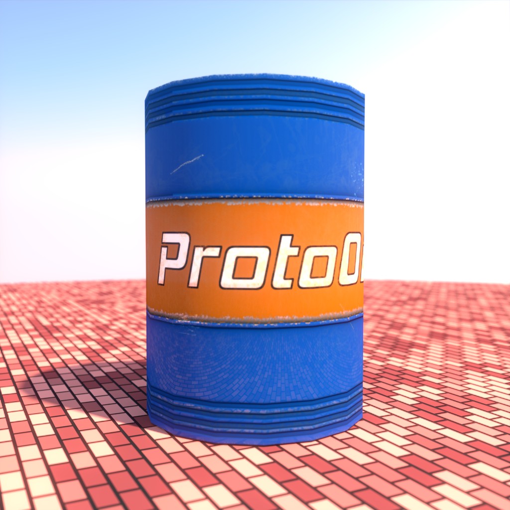 Simple Barrel/ Oil Drum preview image 1