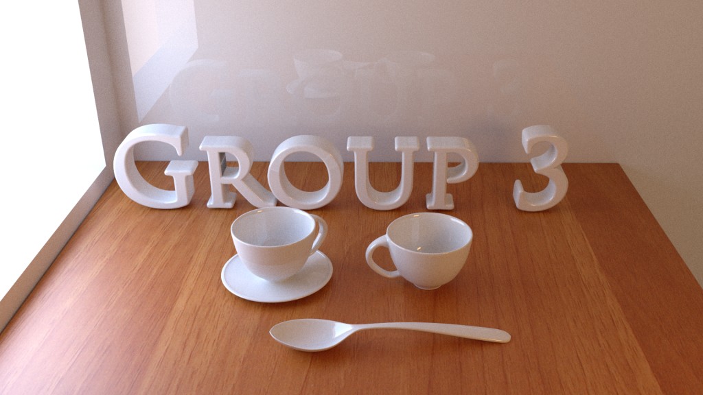 Tea Scene Blender cycles preview image 1