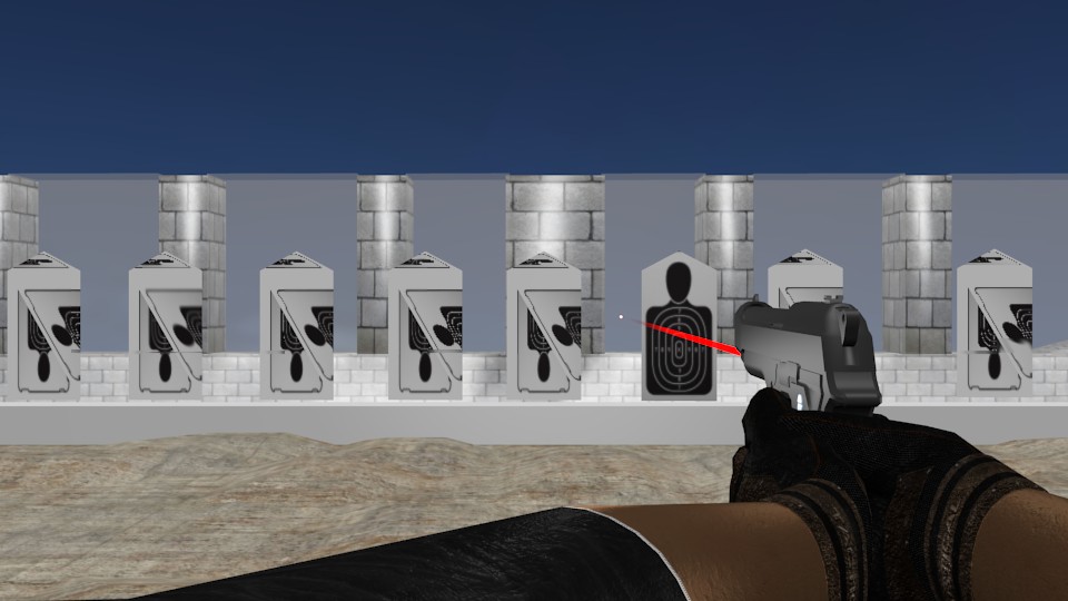 Jogo de Tiro Priemira pessoa teste ! ( FPS Test ) FOR BGE (Blender Game Engine) preview image 1