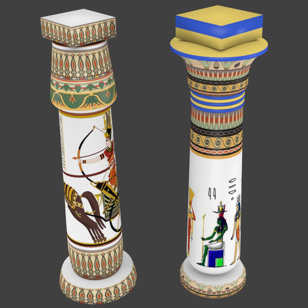 columnas egipcias preview image 1