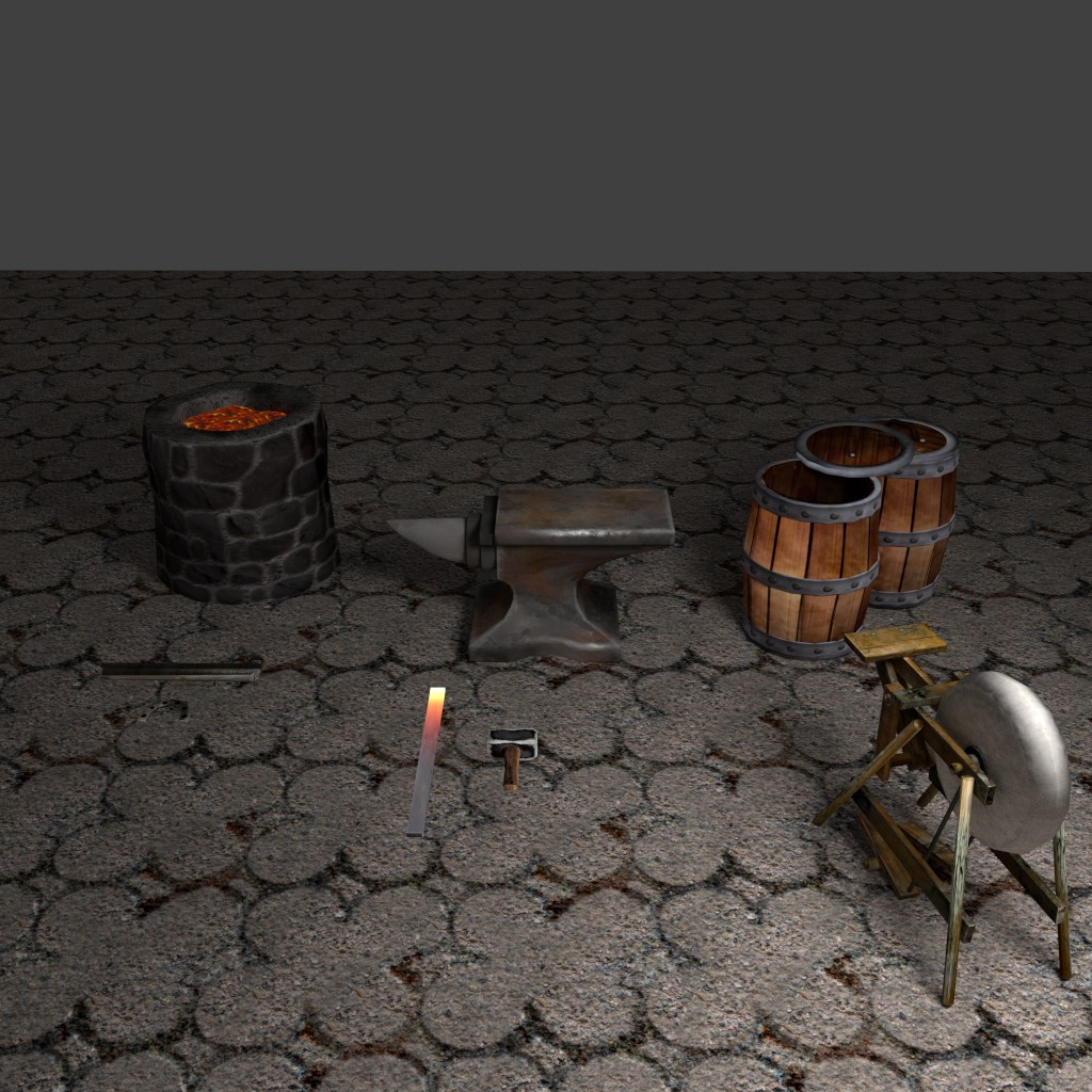 Blacksmith' Tools set preview image 1