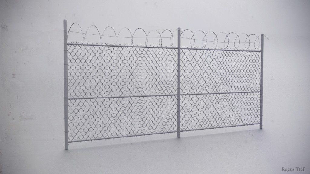 Barbed Wire Fence preview image 1