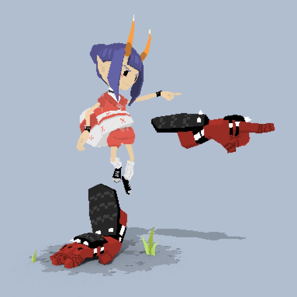 Oni (Pixelart Texture) preview image 3