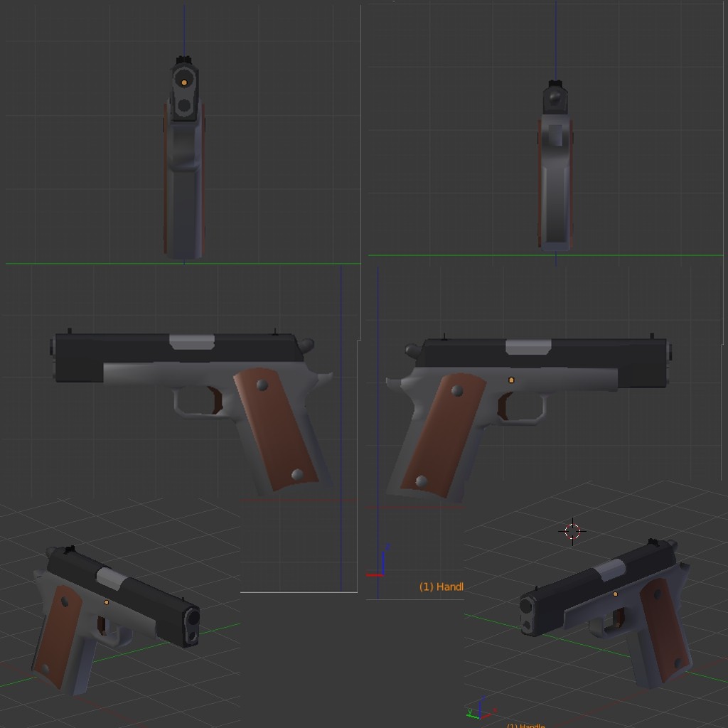 Colt Model 1911 .45 ACP Self Loading Semi Automatic Pistol preview image 1