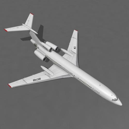 Tu154M exterior model preview image