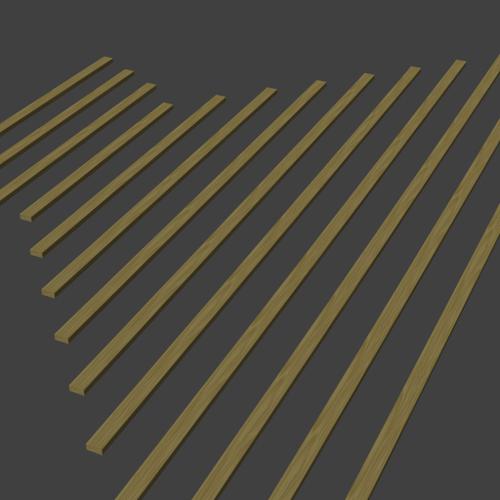 Basic 2X lumber with one wood texture preview image