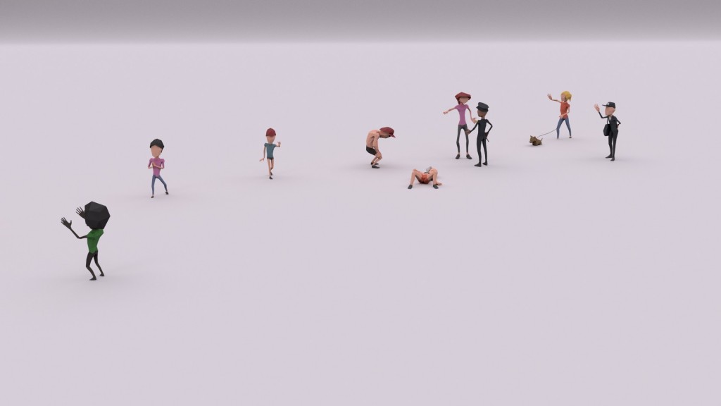 geometric People Pack Light preview image 1