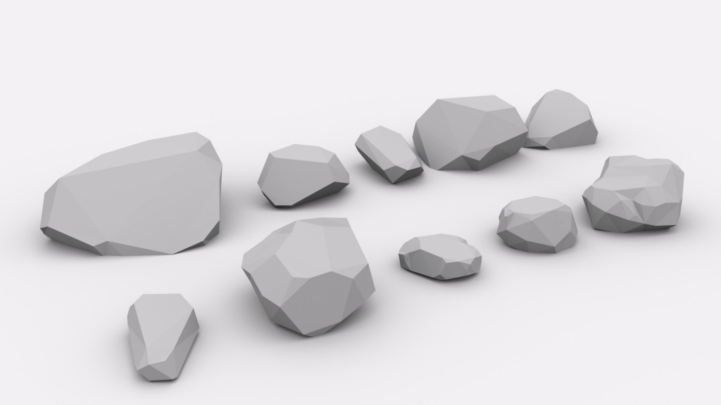 geometric Rocks Pack Light preview image 1
