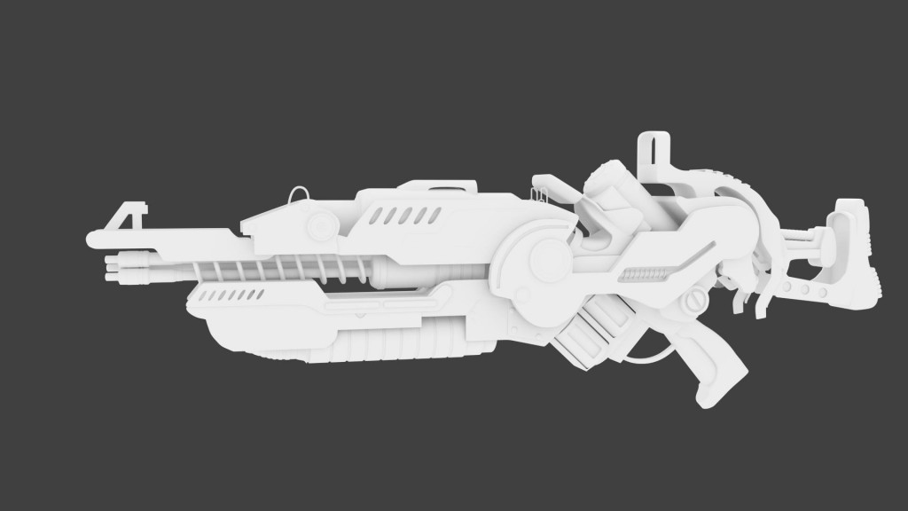 Red Faction Armagedon Assault Rifle  preview image 1