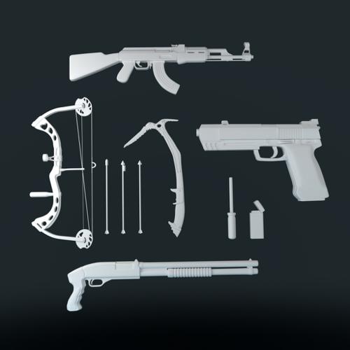 Tomb Raider weapons preview image