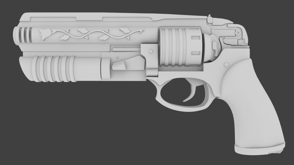 Blend Swap Rico's Signature Gun from Just Cause 2