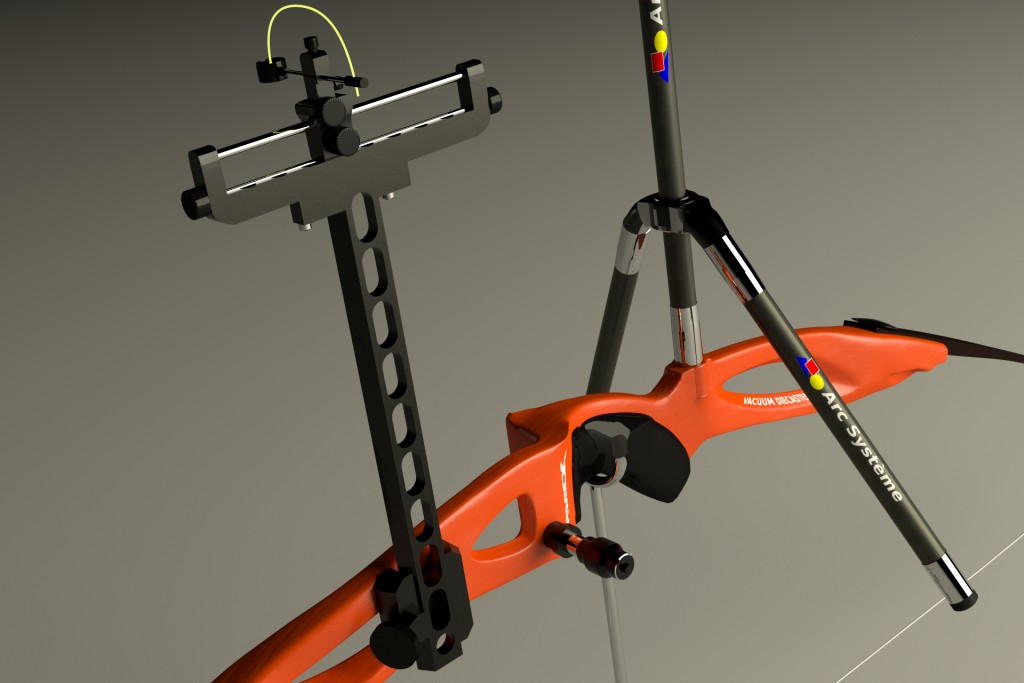 Recurve Bow Samick Avante on stand (Cycles)	  preview image 2