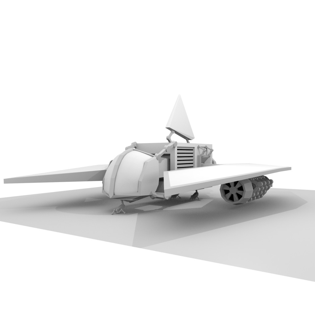 sci-fi ship preview image 1