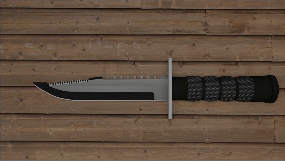 Survival knife preview image 1