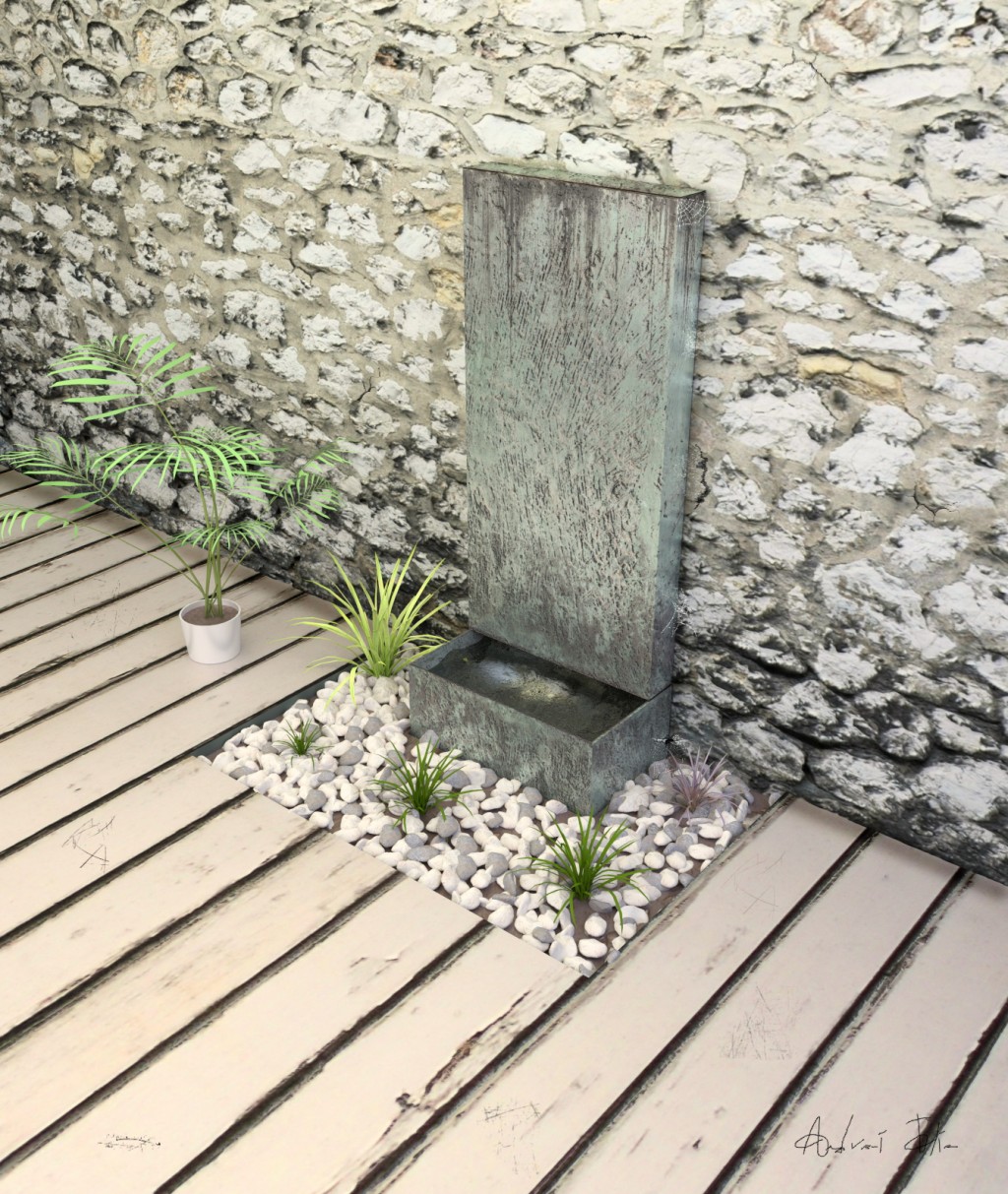 Fountain Scene preview image 1