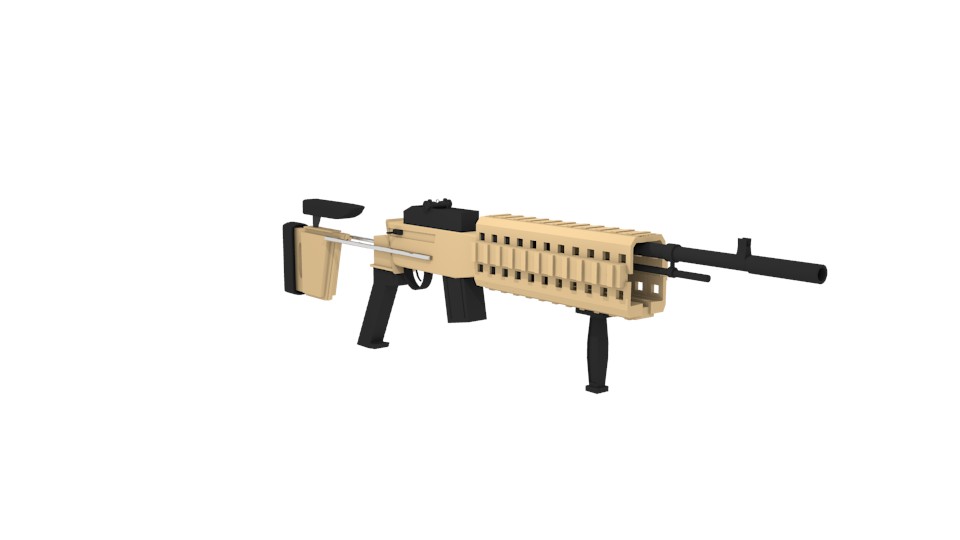 Low-Poly M39 EMR preview image 1