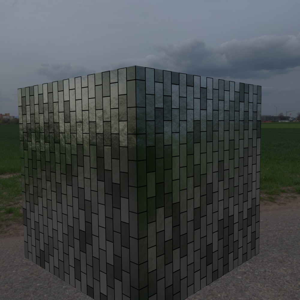 Modern Mirror Material preview image 1