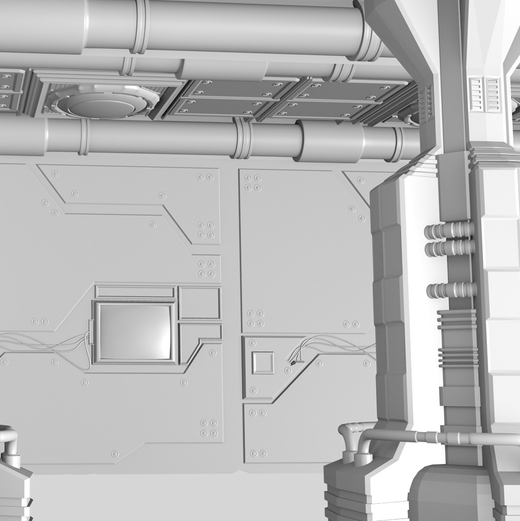 Sci-fi modular assets preview image 1